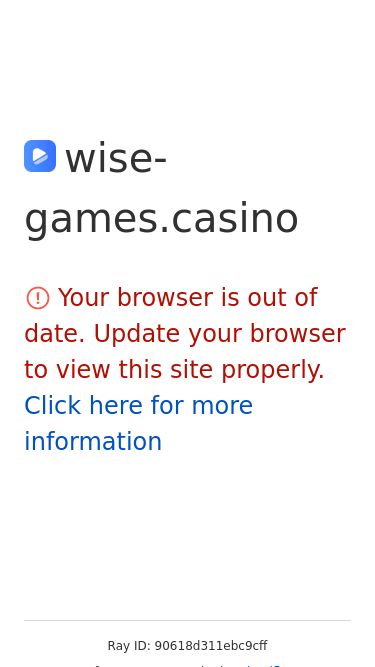 Screenshot 23/01/2025 wise-games.casino