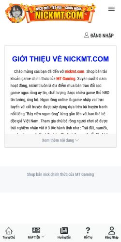 Screenshot 27/02/2025 nickmt.com 