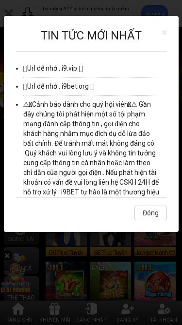 Screenshot 22/02/2025 m.i9bet142.com i9.bet Tải xuống APP và trải nghiệm nhiều niềm vui hơntải xuốngĐịa chỉ i9.vip TIN TỨC: L