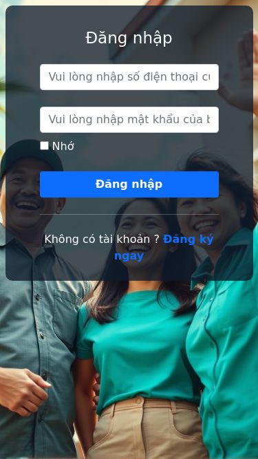 Screenshot 23/05/2025 go.shinhanexpertcredit.com Đăng nhập Đăng nhập Nhớ Đăng nhập Không có tài khoản ? Đăng ký ngay