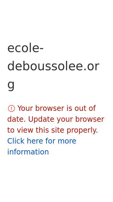 Screenshot 25/12/2024 ecole-deboussolee.org