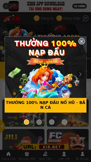 Screenshot 01/05/2025 cc88.bet XI8 THƯỞNG 100% NẠP ĐẦU NỔ HŨ - BẮN CÁ THƯỞNG 110% NẠP LẦN 2 NỔ HŨ - BẮN CÁ NỔ HŨ - BẮN CÁ NẠP 200K TẶNG 100K MỖI NGÀY NẠP TIỀN 200K HÔM NAY NHẬN NGAY PHONG BÌ ĐỎ LỚN 88-888 Đăng ký Đăng nhập 