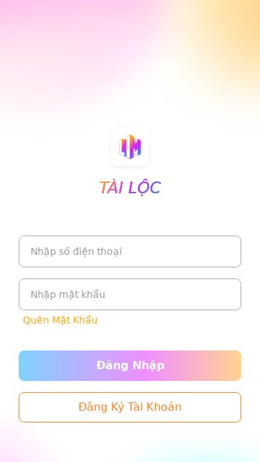 Screenshot 17/03/2025 loc.lucmall.vn TÀI LỘC We're sorry but doesn't work properly without JavaScript enabled. Please enable it to continue. TÀI LỘCQuên Mật KhẩuĐăng NhậpĐăng Ký Tài Khoản