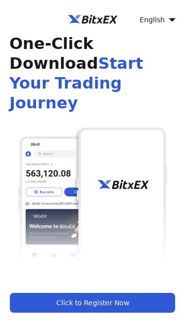 Screenshot 28/05/2025 bitxex.io BitxEX - Cryptocurrency Exchange, a trusted platform for Bitcoin, Ethereum, and other digital currency trading English One-Click Download Start Your Trading Journey Click to Register Now BitxEX always puts users at the center, committed to providing secure, convenient, and efficient digital asset trading services. Join BitxEX and explore the infinite possibilities of the digital economy with us! App Store Enterprise Sign