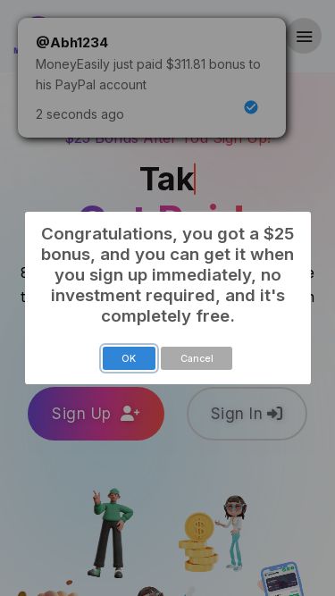 Screenshot 02/05/2025 moneyeasilygvq.top MoneyEasily - Get Paid to Complete Task and Make Money Online MoneyEasily- Helping You Make Money Easily MoneyEasily is the #1 marketing network. With over $14 million paid to 300k members, MoneyEasily lets regular users make money with social media and friends! Home How it works? About Us FAQ Success Stories Language JOIN NOW Home How it works About Us FAQ Success Stories Language $25 bonus after you sign up! Take Surveys Play Games Test Apps Do Tasks Get Paid. 80% of users can earn and withdraw more than 