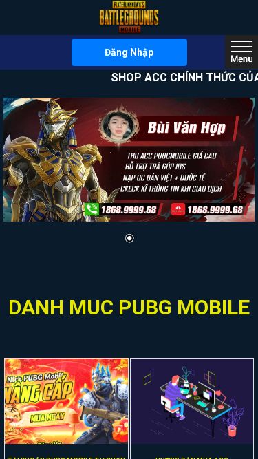 Screenshot 11/11/2024 shopnickpubg.tudong.pro