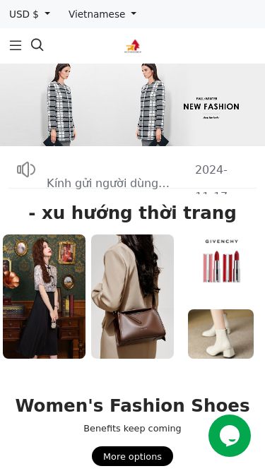 Screenshot 26/02/2025 redtreeshopping.com REDTREESHOP USD $ USD $ Vietnamese Vietnamese HongKong English Hindi Turkish Português Russian Espanol Korean Arabic French   Thực đơn Đăng nhập/Đăng ký +447938187176 Dịch vụ khách hàng trực tuyến Vietnamese Vietnamese HongKong English Hindi Turkish Português Russian Espanol Korean Arabic French Giỏ hàng Giỏ hàng của bạn trống Bạn có thể xem những gì bạn muốn mua. Đi dạo Hàng hóa Cửa hàng Kính gửi người dùng REDTREESHOP 2024-11-17 - xu hư