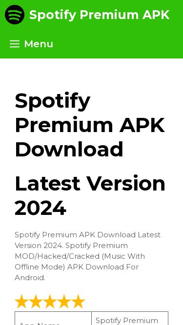 Screenshot 05/10/2024 18:40:11 spotifypremiumapk.com.co