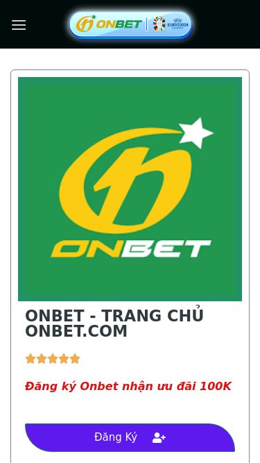 Screenshot 25/05/2025 hernandezgreene.com Trang Chủ Onbet - Nhà Cái Onbet.Com Skip to content CASINO THỂ THAO XỔ SỐ KHUYẾN MÃI ĐĂNG KÝ ĐĂNG NHẬP NẠP TIỀN RÚT TIỀN TẢI APP ONBET - TRANG CHỦ ONBET.COM Đăng ký Onbet nhận ưu đãi 100K Đăng Ký Đăng Nhập Onbet – Onbet88 Cổng game cá cược trực tuyến đổi thưởng an toàn hiện nay, tại Onbet casino hiện cung cấp các dòng game đổi thưởng ăn tiền thật như casino, xổ số, game bài, thế thao, game slots. Onbet88 là nhà c