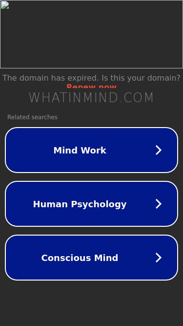 Screenshot 04/03/2025 whatinmind.com whatinmind.com whatinmind.com Copyright © 2025 | Privacy Policy | Legal