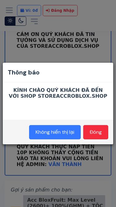 Screenshot 11/02/2025 storeaccroblox.shop