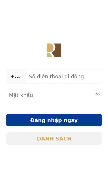 Screenshot 11/06/2025 m.htcrco.com Đăng nhập +84 Đăng nhập ngay DANH SÁCH