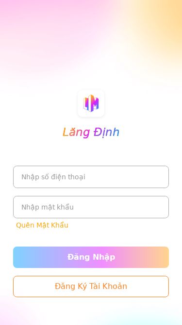 Screenshot 25/02/2025 dinh.lucmall.vn Lăng Định We're sorry but doesn't work properly without JavaScript enabled. Please enable it to continue. Lăng ĐịnhQuên Mật KhẩuĐăng NhậpĐăng Ký Tài Khoản