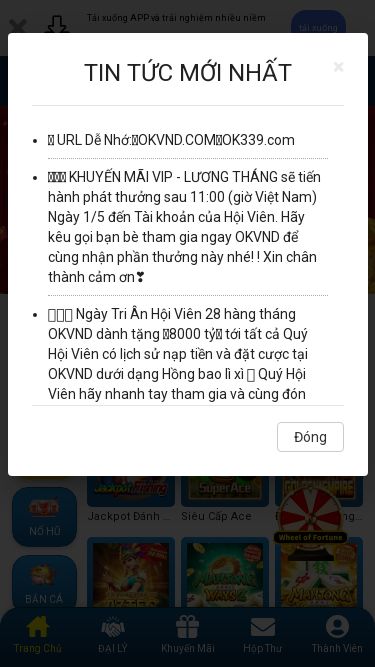 Screenshot 01/05/2025 zalv66.cc OKVND.COM Nhà cái trực tuyến tốt nhất hiện nay, bạn có thể tin tưởng. Tải xuống APP và trải nghiệm nhiều niềm vui hơn tải xuống Đăng nhập Đăng ký TIN TỨC ： L 