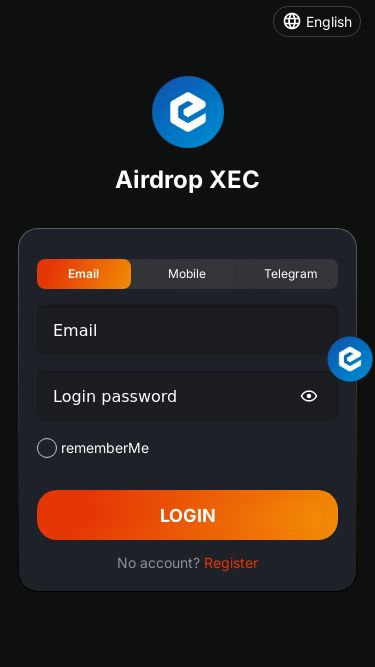 Screenshot 06/11/2024 xeccoinairdrop.com