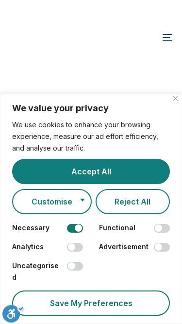 Screenshot 20/05/2025 hoggo.io hoggo | Third Party Compliance Automation We value your privacy We use cookies to enhance your browsing experience, measure our ad effort efficiency, and analyse our traffic.  Customise Reject All Accept All Necessary Functional Analytics Advertisement Uncategorised Save My Preferences Customise Consent Preferences We use cookies to help you navigate efficiently and perform certain functions. You will find detailed information about all cookies under each consent category below.... Show more Necessary Alway
