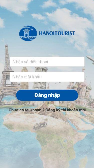 Screenshot 16/05/2025 trip-dulichvn.com Đăng nhập Chưa có tài khoản ? Đăng ký tài khoản mới