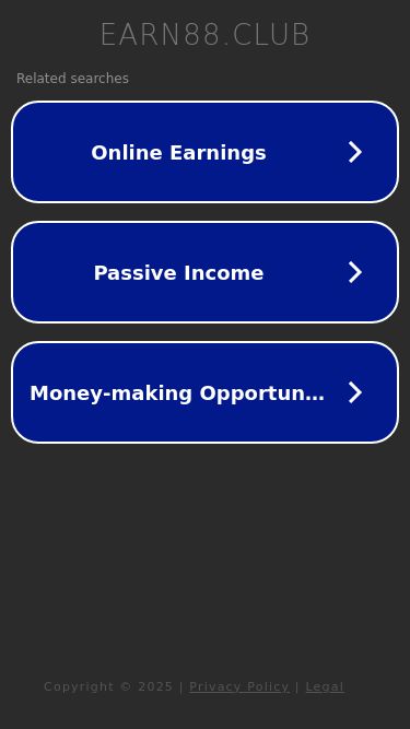 Screenshot 09/04/2025 earn88.club earn88.club earn88.club Copyright © 2025 | Privacy Policy | Legal The domain earn88.club may be for sale. Click here to inquire about this domain.