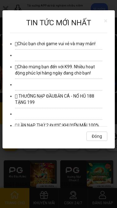 Screenshot 16/03/2025 m.56ac.com K99 Tải xuống APP và trải nghiệm nhiều niềm vui hơntải xuốngĐịa chỉ k99vip.com TIN TỨC: L