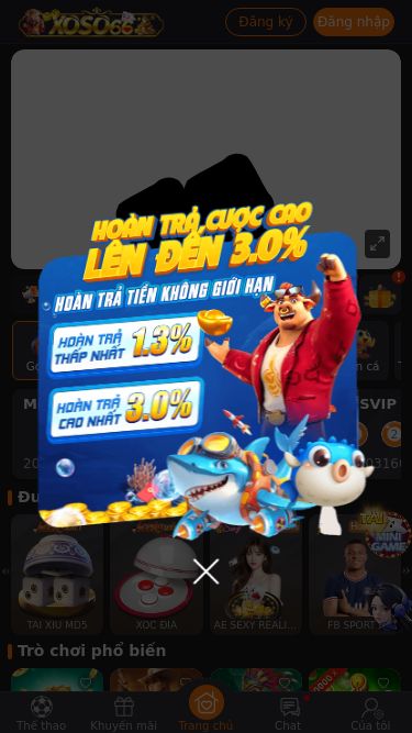 Screenshot 30/04/2025 waj4o1c0.ondinh1.com Welcome to XOSO66 -XOSO66 CASINO link đăng ký đăng nhập nhà cái XOSO66 mới nhất 2024 Welcome Thông báo thanh toán Chi tiết Mã giao dịch: Đội: Tiền cược: Thưởng: Tiền nạp đã xử lý thành công Số tiền: Tiền rút đã xử lý thành công Số tiền: Tiền rút đã xử lý thành công Số tiền: Xác nhận đã nhận tiền Lịch sử Đăng ký Đăng nhập Một tuần mới bắt đầu một hành trình mới Đừng quên nhận thưởng hàng 