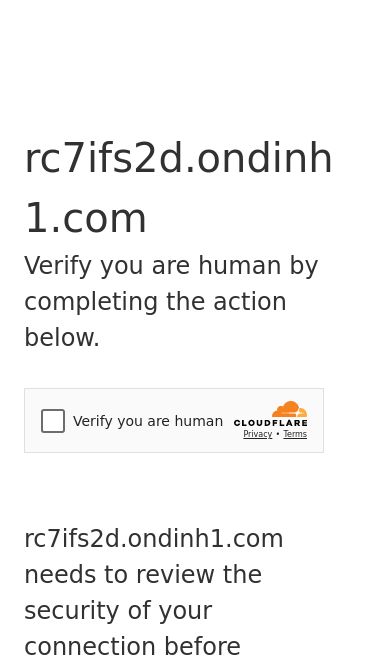 Screenshot 02/06/2025 rc7ifs2d.ondinh1.com Just a moment... rc7ifs2d.ondinh1.com Verify you are human by completing the action below. rc7ifs2d.ondinh1.com needs to review the security of your connection before proceeding. Verification successful Waiting for rc7ifs2d.ondinh1.com to respond... Ray ID: 949086262aa0afe4 Performance & security by Cloudflare