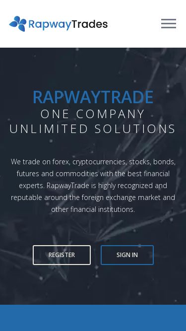 Screenshot 16/01/2025 rapwaytrade.com