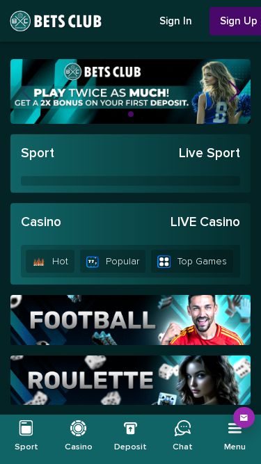 Screenshot 24/05/2025 betsclub.eu Betting company Sign Up Default Quick Select currency USD EUR GBP INR UGX BDT KES GHS CAD AZN NGN EGP XAF TZS AUD RWF ZAR BRL XOF ZMW AED RUB CNY PLN CZK MXN TRY MAD PEN MDL ARS SEK PKR IDR PHP COP KZT I have a promo code I have read and accepted the terms and conditions I am already 18 years old or older Sign Up Select currency USD EUR GBP INR UGX BDT KES GHS CAD AZN NGN EGP XAF TZS AUD RWF ZAR BRL XOF ZMW AED RUB CNY PLN CZK MXN TRY MAD PEN MDL ARS SEK PKR IDR PHP COP KZT I have a promo code I have read a