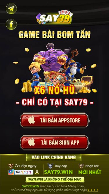 Screenshot 05/03/2025 say79.bet Game SAY79 Win Club - Chơi Đánh Bài Đổi Thưởng Online 123 Cài đặt để vượt chặn và truy cập SAY79.CLUB chính hãng. Tên đăng nhập: textdfdSDF Mật khẩu: *****!23 Bản cài đặt đã được đổi tên nhằm vượt qua sự kiểm duyệt. Bản cài đặt đã được đổi tên nhằm vượt qua sự kiểm duyệt. Cài đặt 1.1.1.1 để truy cập web chính hãng, không lo bị nhà mạng chặn. Game SAY79 Win Club - Chơi đánh bài đổi thưởng uy