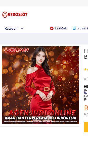 Screenshot 23/02/2025 heroslotv.com HEROSLOT : Daftar Situs Slot Gacor Jackpot Bigwin Gampang Menang Hari Ini INTERNAL FEEDBACK Masukan Lebih Murah Di App Download Aplikasinya dan Belanja Sekarang! Belanja di App banyak untungnya: Banyak Vouchernya Produk Eksklusif di App Rekomendasi Hanya Untukmu Paling Pertama Dapat Promo  Success! Please check your phone for the download link MENJADI SELLER customer care Pusat Bantuan Order & Pembayaran Pembatalan Pesanan Pengiriman Pengembalian Barang & Dana Hubungi kami di Live Chat (24 Jam) LACA