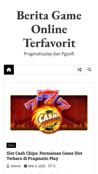 Screenshot 03/05/2025 k8cc.ink Berita Game Online Terfavorit - Pragmaticplay dan Pgsoft Skip to content Berita Game Online Terfavorit Pragmaticplay dan Pgsoft Cari untuk: Slot Slot Cash Chips: Permainan Game Slot Terbaru di Pragmatic Play admin Mei 3, 2025 0 Pragmatic Play di kenal sebagai pengembang permainan kasino online terkemuka. Salah satu product terbaru mereka adalah permainan slot Cash Chips. Cash Chips menawarkan pengalaman bermain […] Slot Bandar Judi Bola Online Terbaik di Indonesia admin Mei 3, 2025 0 Judi bola online maki