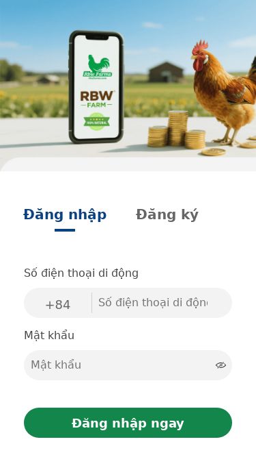 Screenshot 21/05/2025 m.mbfundtk.com Đăng nhập Đăng nhập Đăng ký Số điện thoại di động +84 Mật khẩu Đăng nhập ngay