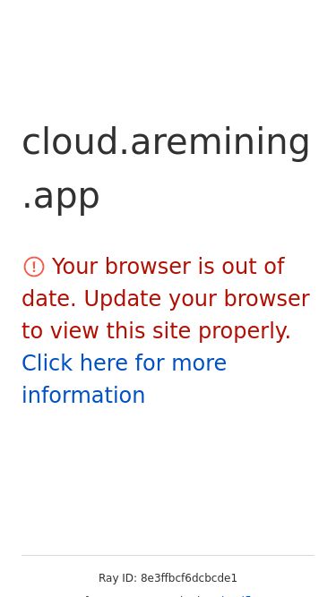 Screenshot 17/11/2024 cloud.aremining.app