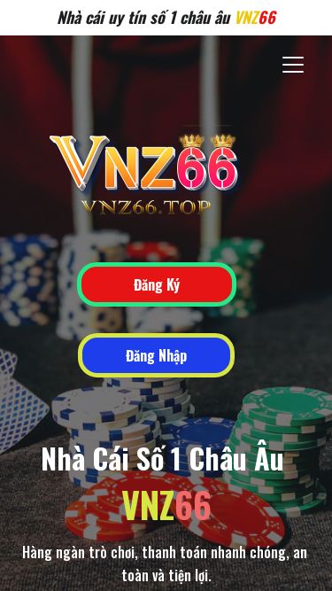 Screenshot 01/03/2025 quocte66.net VNZ66 - Trang Casino Quốc Tế Uy Tín | VNZ66 Nhà cái uy tín số 1 châu âu VNZ66Trang chủvi English Tiếng ViệtChơi NgayTrang chủvi English Tiếng ViệtChơi NgayNhà Cái Số 1 Châu Âu VNZ66Hàng ngàn trò chơi, thanh toán nhanh chóng, an toàn và tiện lợi.Tham Gia NgayĐăng KýĐăng NhậpZalo : +84 898 830 879Telegram