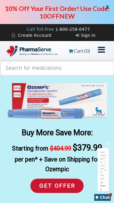 Screenshot 22/11/2024 pharmaserve.com