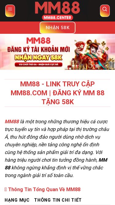 Screenshot 01/11/2025 kqmfcu.ru.com MM88 - Link Truy Cập MM88.COM | Đăng Ký MM 88 Tặng 58K Skip to content Nhận 58K MM88 Bắn Cá JDB Bắn Cá Jili Bắn Cá Bắn Cá Đổi Thưởng Đá Gà WS168 Đá Gà SV388 Đá Gà Nổ Hũ PG Nổ Hũ Jili Nổ Hũ Thể Thao CMD Thể Thao BTI Thể Thao SBOBET Thể Thao SABA Sports Xổ Số Xổ Số Siêu Tốc VR Xổ Số Casino Baccarat MM88 Tài Xỉu Online Xóc Đĩa Online Hướng Dẫn Nhận 58K MM88 - Link Truy Cập MM88.COM | Đăng Ký MM 88 Tặng 58K MM88 là một tr