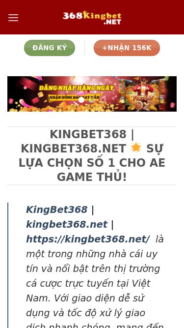 Screenshot 24/02/2025 kingbet368.net KINGBET368 | KINGBET368.NET 