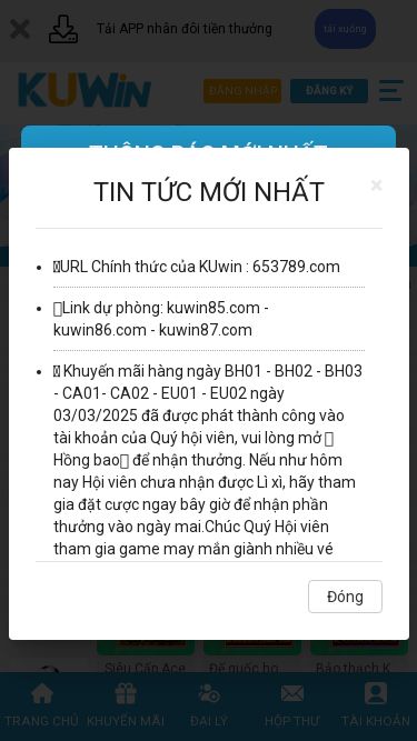 Screenshot 03/03/2025 m.30kuwin.com kuwinvip.com Tải APP nhân đôi tiền thưởngtải xuốngĐĂNG NHẬPĐĂNG KÝL