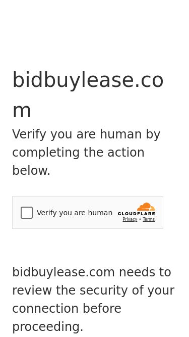 Screenshot 26/04/2025 downsieutoc.com Just a moment... bidbuylease.com Verify you are human by completing the action below. bidbuylease.com needs to review the security of your connection before proceeding. Verification successful Waiting for bidbuylease.com to respond... Enable JavaScript and cookies to continue Ray ID: 93632efaed4bf936 Performance & security by Cloudflare