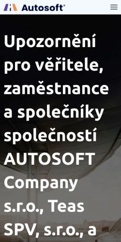 Screenshot 18/10/2024 14:30:27 autosoft.cz