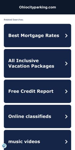 Screenshot 26/12/2024 ohiocityparking.com