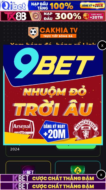 Screenshot 28/04/2025 tructiep.cakhiaz1.tv Website Cakhia TV link trực tiếp bóng đá trên trang chủ CakhiaTV Xem bóng đá, bóng rổ Link Cakhia TV chính xác Chào mừng đến với trang CakhiaTV tổng hợp link xem bóng đá trực tuyến tốc độ cao nhanh nhất Xem bóng đá, bóng rổ Link Cakhia TV Xem Ngay Xem bóng đá, bóng rổ Link RaKhoi TV Xem Ngay Tổng hợp những nhà cái uy tín nhất năm 2024 Top nhà cái KBET Đăng ký ngay 9Bet Đăng kí ngay Lu88 Đăng ký ngay Cakhia TV trực tiếp bóng 