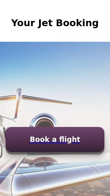 Screenshot 05/06/2025 yourjetbooking.shop Your Jet Booking Your Jet Booking Book a flight Elevate Your Journey with Your Jet Booking In the realm of global travel, where time is an invaluable asset and discretion a paramount concern, Your Jet Booking emerges as the preeminent solution for discerning individuals like yourself. Imagine bypassing crowded terminals, navigating complex security protocols with ease, and dictating your own schedule with absolute flexibility. This is the power of private jet charter, and at yourjetbooking.shop, we make thi