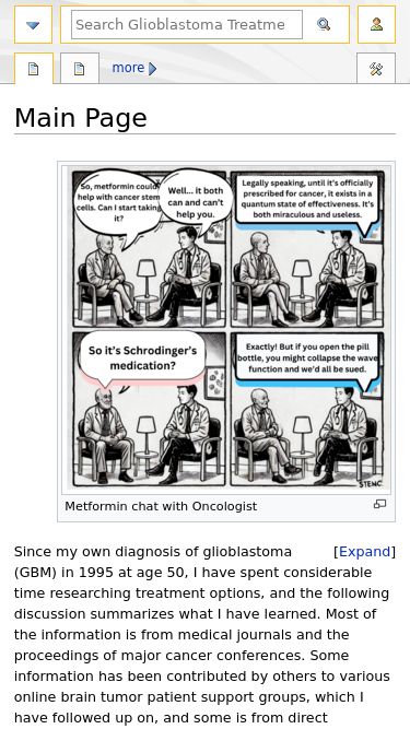 Screenshot 18/11/2024 glioblastomatreatments.wiki