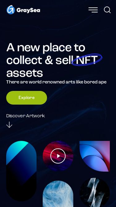 Screenshot 17/05/2025 graysea.online NFTMINT – NFT, Token & Blockchain WordPress Theme Skip to content Skip to footer Home About Us Contacts Login Register Close Home About Us Contacts Login Register Have a Project? info@graysea.online Want to Buy NFTs? Go to Shop A new place to collect & sell NFT assets There are world renowned arts like bored ape Explore Discover Artwork 0 K Items Explore Add to Wishlist Add to Wishlist Apemon 1.20 ETH Buy now Store:   NFT Geek 4 out of 5 Out of stock Add to Wishlist Add to Wishlist Cloud ape Sold 