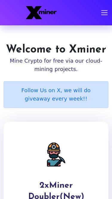 Screenshot 05/02/2025 faucetxminer.pro