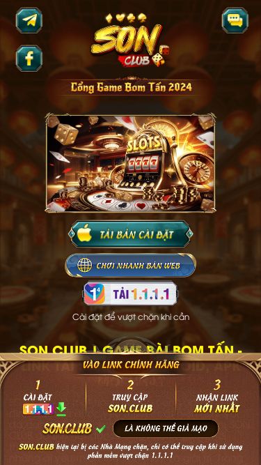 Screenshot 11/03/2025 son09.club SONCLUB: Cổng game bài đẳng cấp quốc tế Bản cài đặt đã được đổi tên nhằm vượt qua sự kiểm duyệt. Bản cài đặt đã được đổi tên nhằm vượt qua sự kiểm duyệt. Cài đặt để vượt chặn khi cần Bản cài đặt đã được đổi tên nhằm vượt qua sự kiểm duyệt. Bản cài đặt đã được đổi tên nhằm vượt qua sự kiểm duyệt. Cài đặt để vượt chặn khi cần SON Club | Game Bài Bom Tấn - Link 