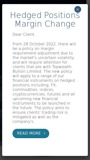 Screenshot 21/02/2025 vn.topwealthtrading.com Topwealth Bullion Limited Skip to content Partner Login IB Register Start Trading Client Portal English 简体中文 English Türkçe Tiếng Việt ไทย Home Trading Open Live Account Open Demo Account Markets Account Types Trading Conditions Forex Commodities Indices Cryptocurrency Futures Compare Accounts Standard Account ECN Account Swap Free Account Demo Account Leverage Swap Rates Trading Hours Platforms Open Live Account Open Demo Account Platforms Windows iOS/Android Clients Open Live Account O