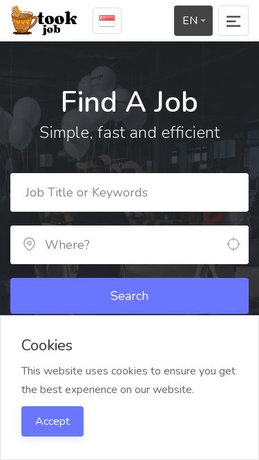 Screenshot  tookjob.com