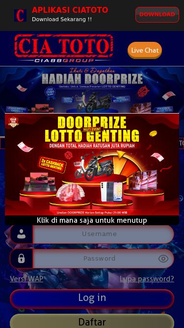 Screenshot 30/05/2025 membercia.com CIATOTO | AGEN TOGEL ONLINE TERPERCAYA 2024 Please Wait APLIKASI CIATOTO Download Sekarang !! DOWNLOAD Live Chat SELAMAT DATANG & BERGABUNG DI CIATOTO | KLIK TOMBOL PELAPORAN KELUHAN APABILA ADA KENDALA DENGAN WEBSITE ATAU PELAYANAN STAFF CIATOTO | CIATOTO MEMBERIKAN PELAYANAN VIP KEPADA SEMUA MEMBER Langsung klik atau cari CIATOTO disini katakunci.com Silahkan login untuk mulai bermain Versi WAP Lupa password? Daftar Promosi IDR1.251.753.866 Previous Next 1 2 3 4 5 6 7 8 9 10 Klik Untuk Menghubungi CS 