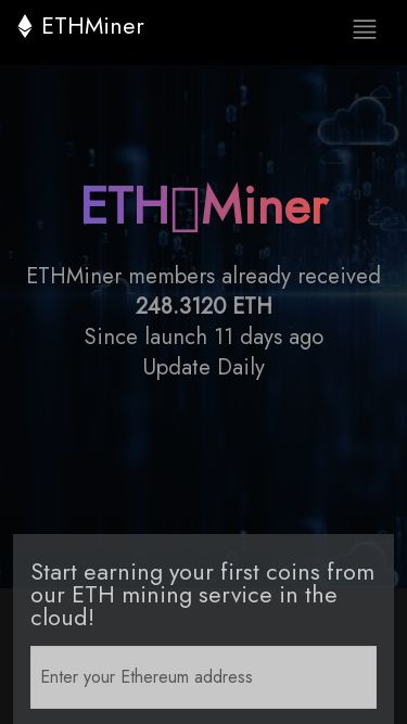 Screenshot 21/09/2024 14:29:51 ethminer.cloud